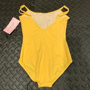 Natalie Dancewear Other - Buttercup yellow NEW child’s medium leotard Natalie Dancewear Other - Buttercup yellow NEW child’s medium leotard